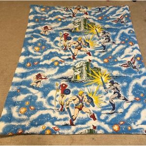Vintage 1983 Masters of the Universe He-Man Comforter Marlborough Blu